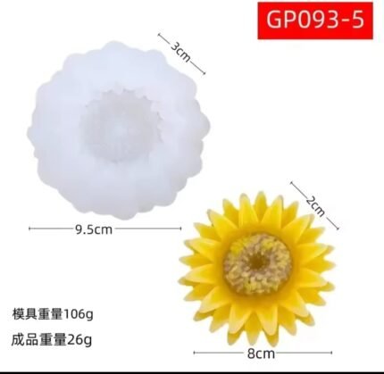 قالب شموع زهرة