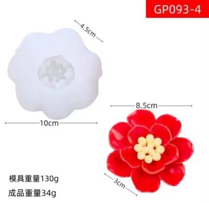 قالب شموع زهرة