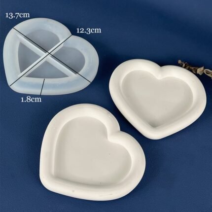 قالب طبق قلب