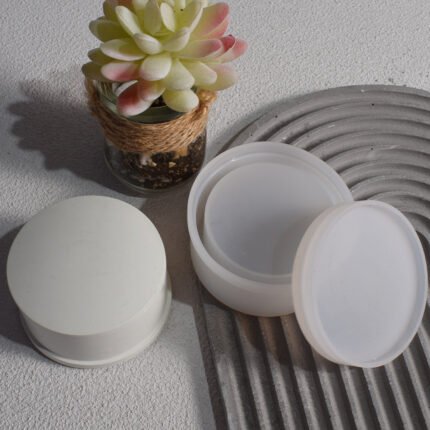 قالب علبة مدورة