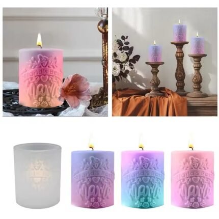 قالب شموع ماما