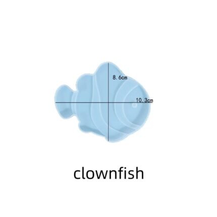 قالب كوستر سمكة