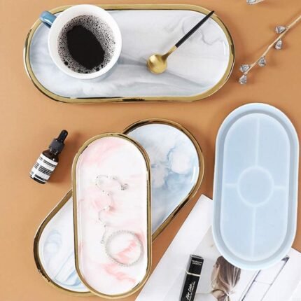 قالب كوستر بيضاوي 18سم